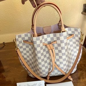 Authentic Louis Vuitton Girolata Damier Azur 2018